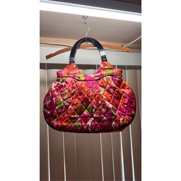 VERA BRADLEY MILLIE VINATGE ROSE HANDBAG - Picture 2 of 12